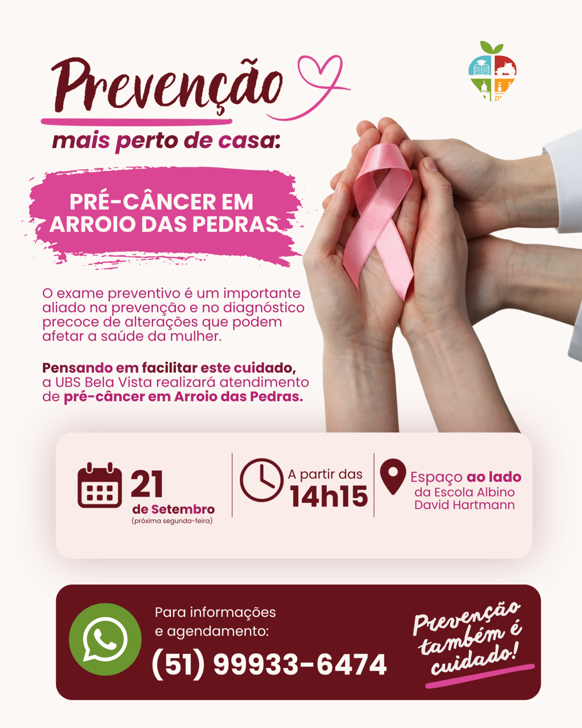 prevencao-mais-perto-de-casa-pre-cancer-em-arroio-das-pedras